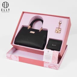 [QUÀ TẶNG 20/10] Hộp quà tặng ELLY HTX21 túi xách ví charm cao cấp quà tặng thời trang tặng mẹ, vợ, người yêu, cô giáo 3