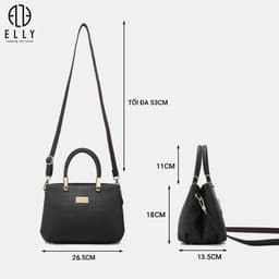 [QUÀ TẶNG 20/10] Hộp quà tặng ELLY HTX21 túi xách ví charm cao cấp quà tặng thời trang tặng mẹ, vợ, người yêu, cô giáo 4