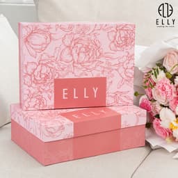 [QUÀ TẶNG 20/10] Hộp quà tặng ELLY HTX21 túi xách ví charm cao cấp quà tặng thời trang tặng mẹ, vợ, người yêu, cô giáo 9