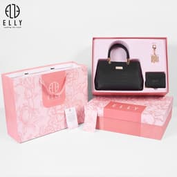 [QUÀ TẶNG 20/10] Hộp quà tặng ELLY HTX21 túi xách ví charm cao cấp quà tặng thời trang tặng mẹ, vợ, người yêu, cô giáo 8
