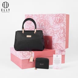 [QUÀ TẶNG 20/10] Hộp quà tặng ELLY HTX21 túi xách ví charm cao cấp quà tặng thời trang tặng mẹ, vợ, người yêu, cô giáo 7