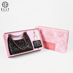 [QUÀ TẶNG 20/10] Hộp quà tặng ELLY HTX382-2 túi xách ví charm cao cấp hộp quà thời trang tặng mẹ, vợ, người yêu, cô giáo 6