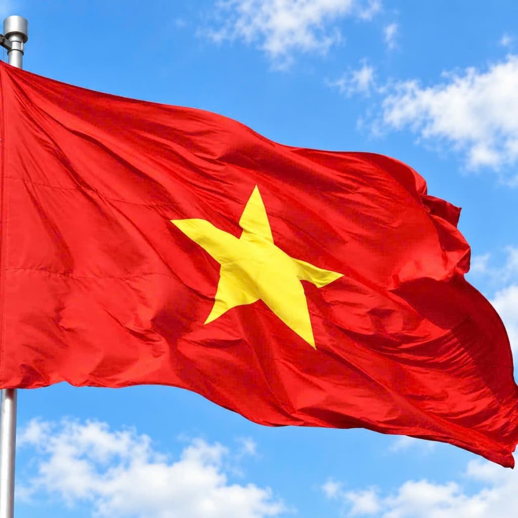 Lá Cờ Tổ Quốc To, Cờ Đảng búa liềm -Lá Cờ đỏ sao vàng Quốc Kỳ Việt Nam,Cờ Đội,Cờ Đoàn treo Tết, nhà cửa,đường phố