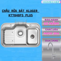Chậu rửa bát Kluger KT7848FS Plus 1