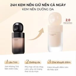 Kem nền DOPI 35ml với chất kem mỏng mịn, che phủ tốt, kiềm dầu, giữ nền bền màu, lâu trôi 3