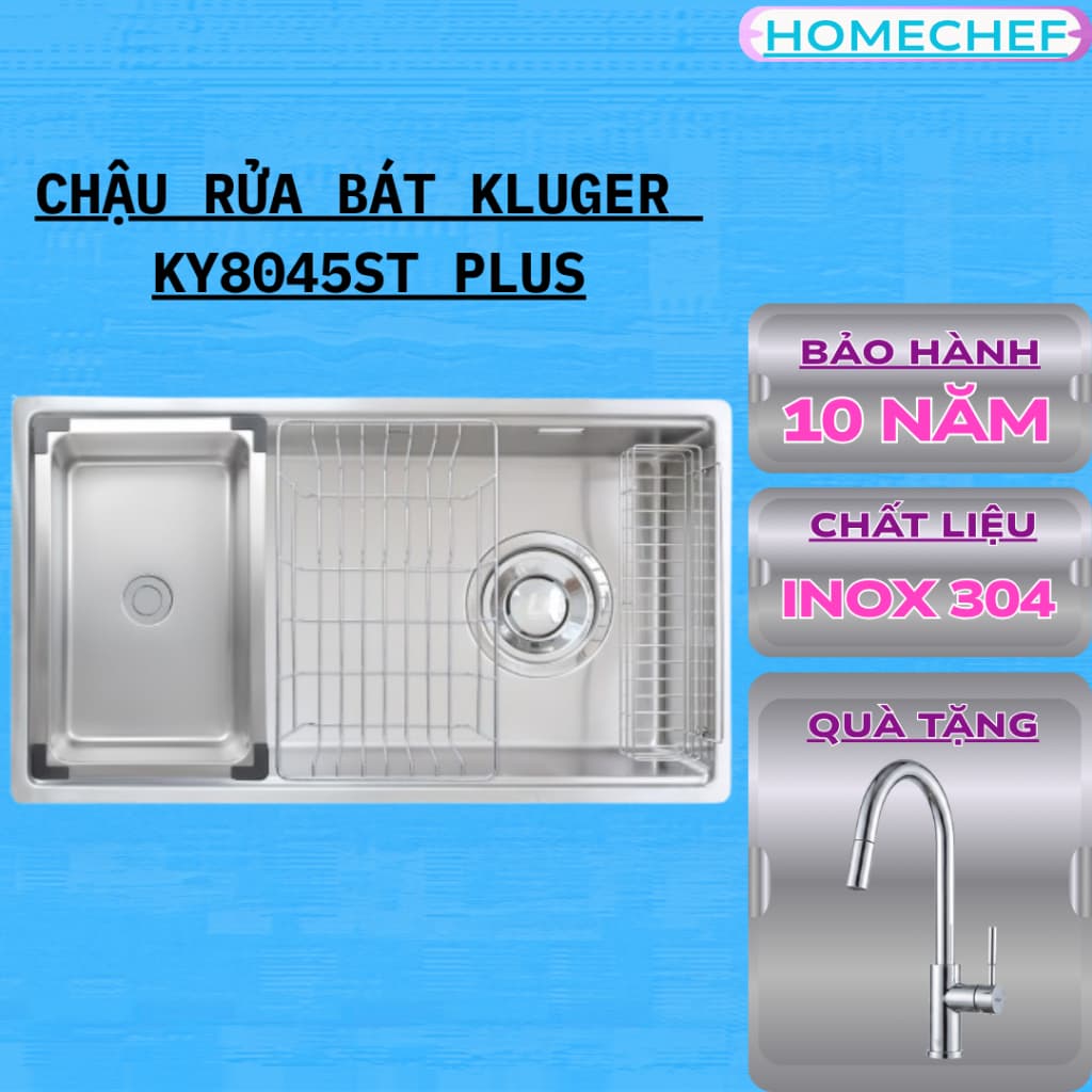 Chậu rửa bát Kluger KY8045ST Plus