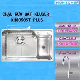 Chậu rửa bát Kluger KH8050ST Plus 1