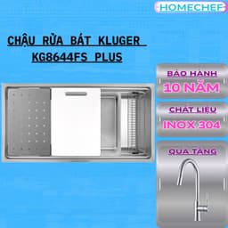 Chậu rửa bát Kluger KG8644FS Plus 1
