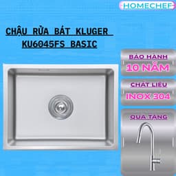Chậu rửa bát Kluger KU6045FS Basic 1