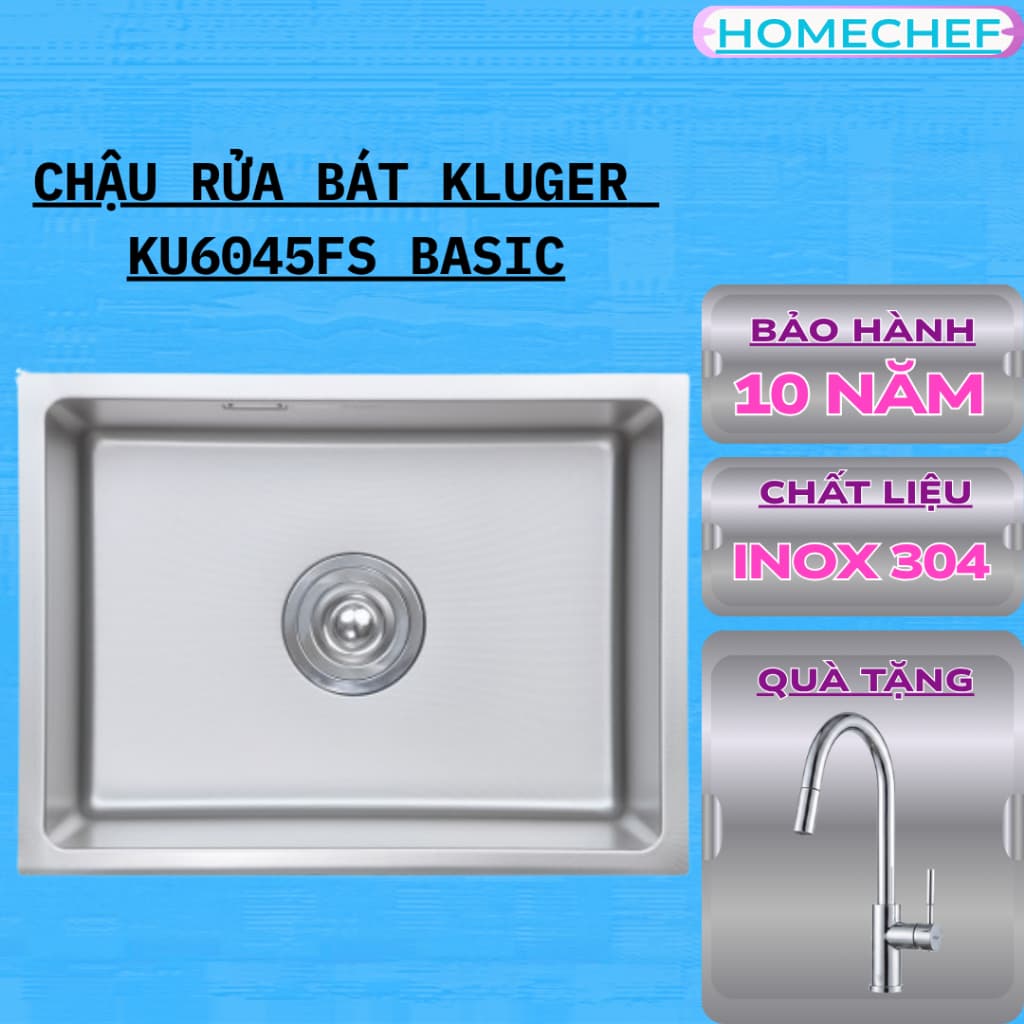Chậu rửa bát Kluger KU6045FS Basic