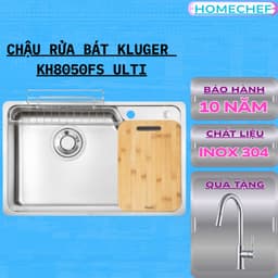 Chậu rửa bát Kluger KH8050FS Ulti 1