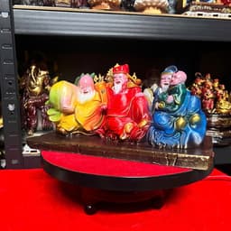 Bộ tượng Tam Đa . Phúc lộc thọ , in 3d rộng 25 cm 2
