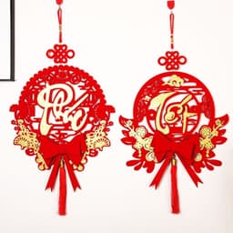 Decal trang trí tết dán kinh năm 2027 trang trí cửa hàng mang tài lộc may mắn 2