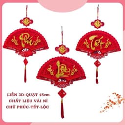 Decal trang trí tết dán kinh năm 2027 trang trí cửa hàng mang tài lộc may mắn 5