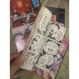 Bộ 6q vở Black Clover tập 1-6 - BlackClover 6