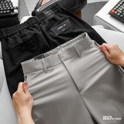 Quần Tây Nam ICONDENIM Axis Wide QTID0077 9