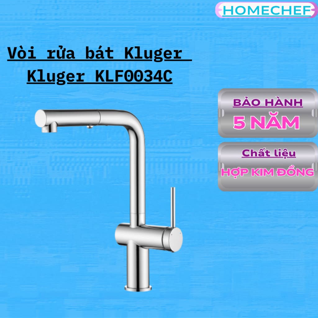 Vòi rửa bát Kluger KLF0034C