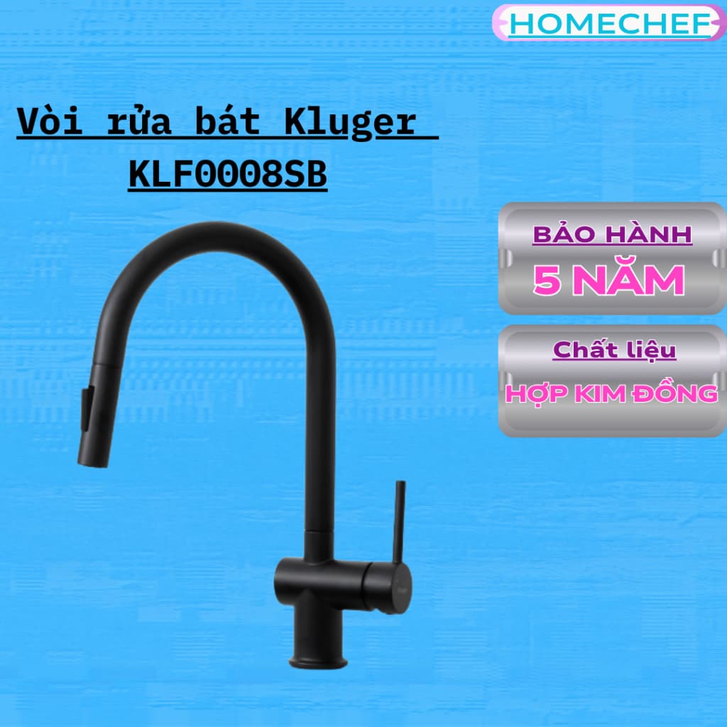Vòi rửa bát Kluger KLF0008SB