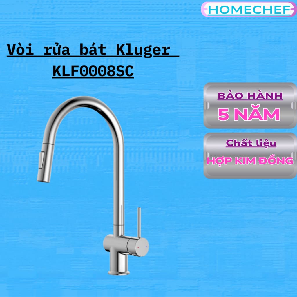 Vòi rửa bát Kluger KLF0008SC