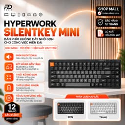 Bàn phím không dây HyperWork SilentKey Mini | TS01M 1