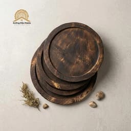 Mâm Gỗ Lũa Tự Nhiên Nguyên Tấm, Khay Gỗ Trang Trí Bàn Ăn, Decor Nhà Cửa Phong Cách Mộc 2
