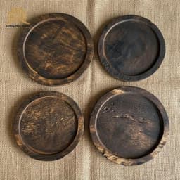 Mâm Gỗ Lũa Tự Nhiên Nguyên Tấm, Khay Gỗ Trang Trí Bàn Ăn, Decor Nhà Cửa Phong Cách Mộc 1