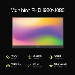 Màn Hình Di Động Không Dây Leaf Vision Air 15.6 Inch FHD 60Hz 100%sRGB 4
