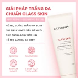 Kem dưỡng thể CARYOPHY 260g (CARYOPHY Glass Skin In Shower Body Tone-Up Cream) 3