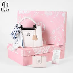 [QUÀ TẶNG 20/10] Hộp quà tặng ELLY HTX369-2 túi xách ví charm cao cấp thời trang tặng mẹ, vợ, người yêu, cô giáo 4
