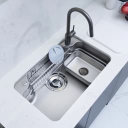 CHẬU RỬA BÁT 1 HỐ NOBINOX ARVO B275 4