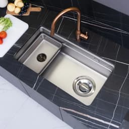 CHẬU RỬA BÁT 1 HỐ NOBINOX ARVO V676 5
