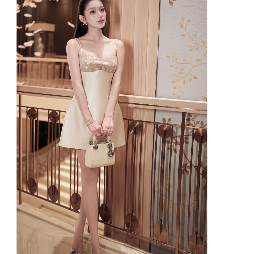 ChouChou ĐẦM A NƠ PHỐI REN LINLUXE