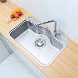 CHẬU RỬA BÁT 1 HỐ NOBINOX ROSA NN975D 4