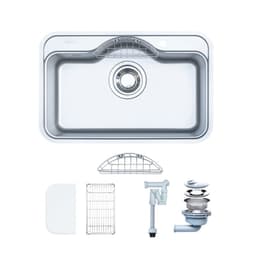 CHẬU RỬA BÁT 1 HỐ NOBINOX ROSA NN975D 3
