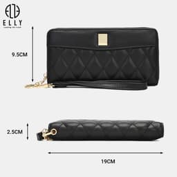 [QUÀ TẶNG 20/10] Hộp quà tặng ELLY HVH68 ví nữ khăn lụa charm thời trang cao cấp quà tặng mẹ, vợ, người yêu, cô giáo 3
