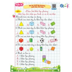 Sách - Vở Ô Li Bài Tập Tăng Cường Toán 1 Tập 1 (Buổi 2) - Kèm Mã QR Video Bài Giảng và Đáp Án - Qbooks 5