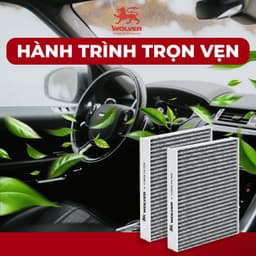 Lọc Máy Lạnh Than Hoạt Tính Wolver Xe VinFast VF e34, VF5 - WK2345C 8