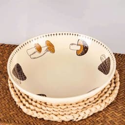 Tách Lẻ Chén Đĩa Gốm Miu Họa Tiết Nấm Xinh Xắn 5