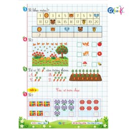 Sách - Vở Ô Li Bài Tập Tăng Cường Toán 1 Tập 2 (Buổi 2) - Kèm Mã QR Video Bài Giảng và Đáp Án - Qbooks 6