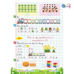 Sách - Vở Ô Li Bài Tập Tăng Cường Toán 1 Tập 2 (Buổi 2) - Kèm Mã QR Video Bài Giảng và Đáp Án - Qbooks 5