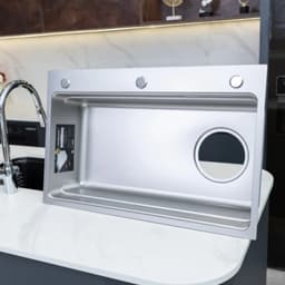 CHẬU RỬA BÁT 1 HỐ NOBINOX ARVO V775 5