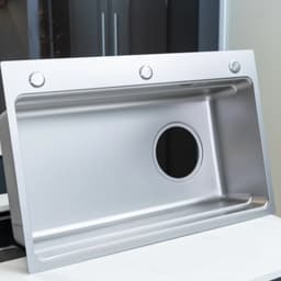 CHẬU RỬA BÁT 1 HỐ NOBINOX ARVO V775 3
