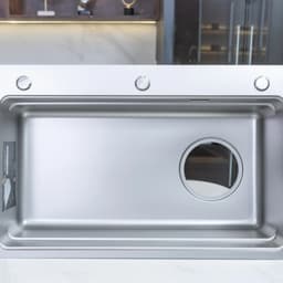 CHẬU RỬA BÁT 1 HỐ NOBINOX ARVO V775 4