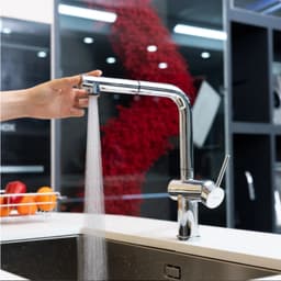 VÒI RỬA BÁT DÂY RÚT NOBINOX BIANCO NX601 4