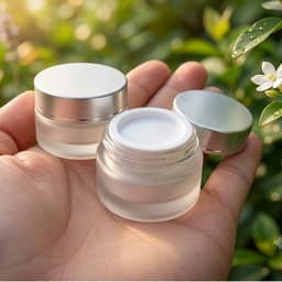 (SỈ 10/20 CÁI ) Hũ Chiết Mỹ Phẩm Thủy Tinh Mờ 5GR 10GR 20GR 30GR 50GR- Hủ Kem Chiết Mĩ Phẩm Nhỏ Mini Nhập Khẩu Giá Rẻ 7