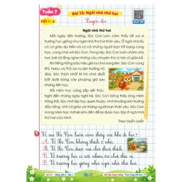 Sách - Vở Ô Li Bài Tập Tăng Cường Tiếng Việt 2 Tập 1 (Buổi 2) - Kèm Mã QR Video Bài Giảng và Đáp Án - Qbooks 4
