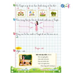 Sách - Vở Ô Li Bài Tập Tăng Cường Tiếng Việt 3 Tập 1 (Buổi 2) - Kèm Mã QR Video Bài Giảng và Đáp Án - Qbooks 8