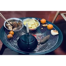 BẾP NƯỚNG BBQ THAN GẤP GỌN – BẾP NƯỚNG DÃ NGOẠI 55×55CM KÈM VỈ VÀ PHỤ KIỆN 6