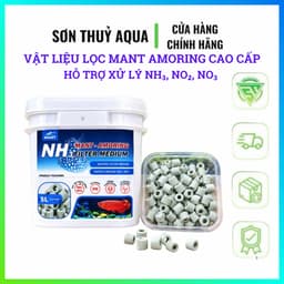Vật Liệu Lọc MANT Cao Cấp NH3 NO2 NO3 PH | Lọc Nước Hồ Cá Thủy Sinh | Vật Liệu Lọc Aquarium 1