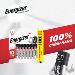 Combo 2 Vĩ Pin AAA Energizer E92 BP8+4 (12 Viên) Siêu Bền - Hàng Chính Hãng 2